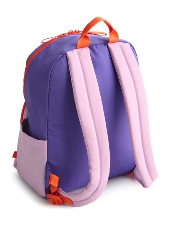 Vera Bradley Lighten Up Essential Large Backpack Purple Color block NEW 1994